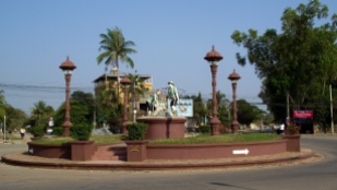 The Salt workers statue