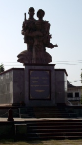 The Vietnamese Friendship monument,